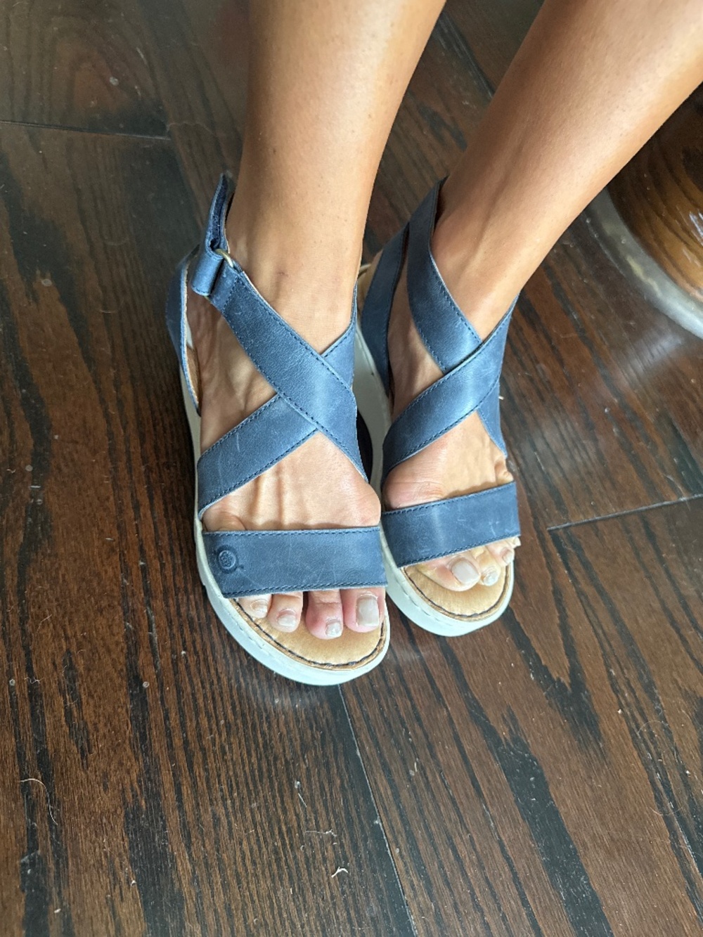 Born Navy blue Sandals
